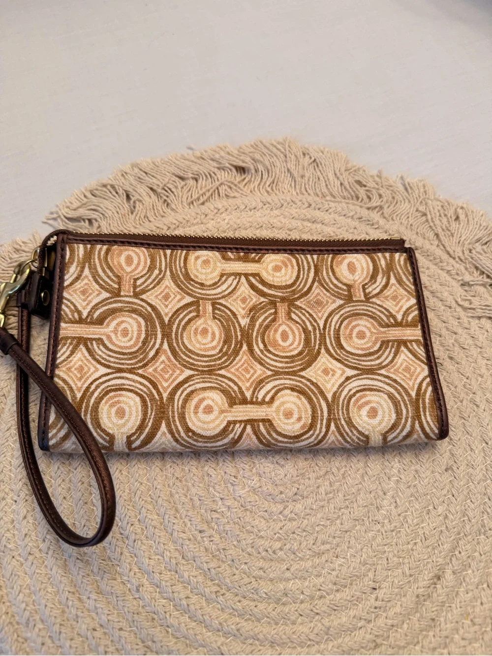 Coach wristlet clutch